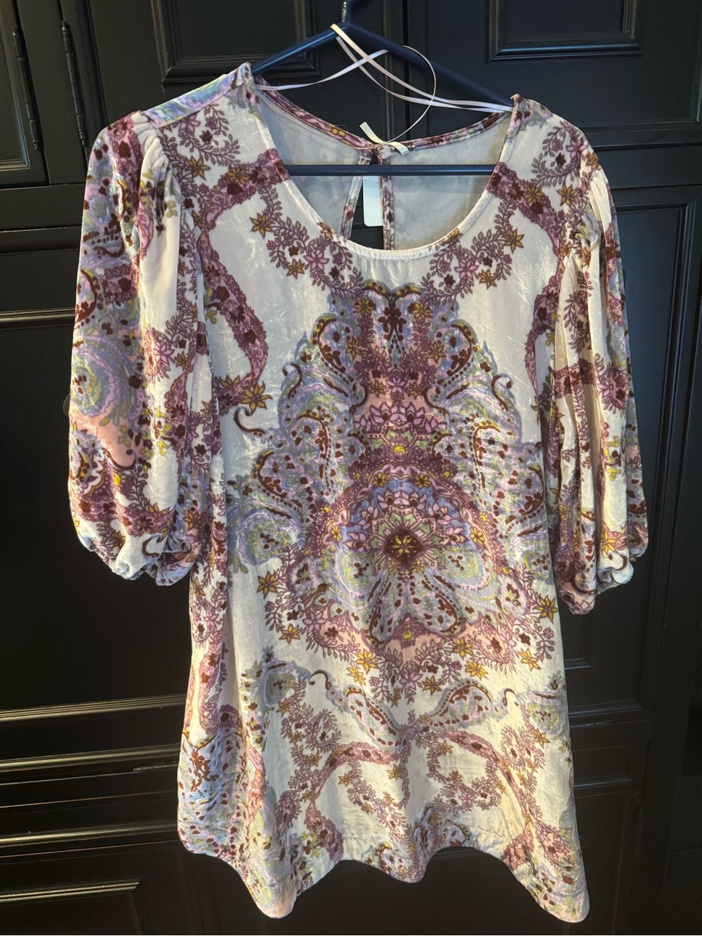 Free People Maye Printed Velvet Tunic - Picture 2 of 7